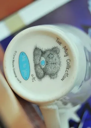 小熊马克杯图片