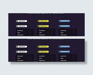 精美网页设计元素psd素材-inf...