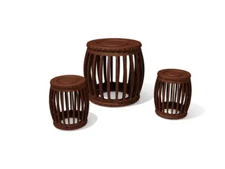 中式椅子3d模型家具图片素材 11