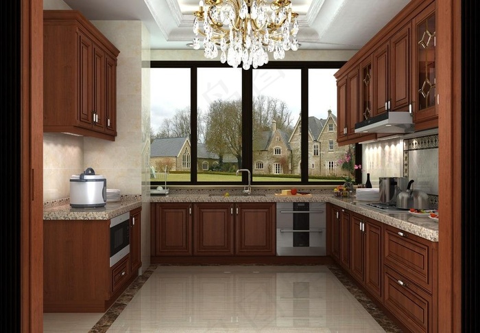 厨房效果图图片