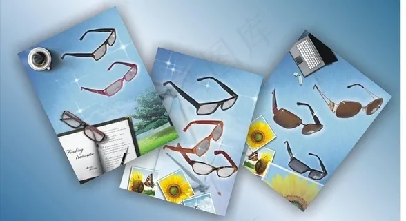 眼镜宣传图片