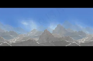 山脉装饰素材下载