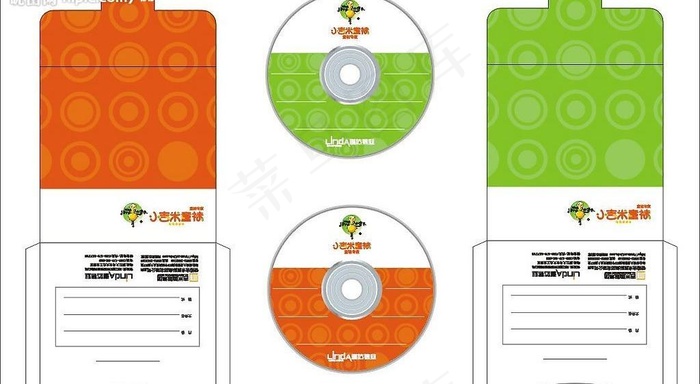 小吉米童袜cd vcd dvd光盘...cdr矢量模版下载