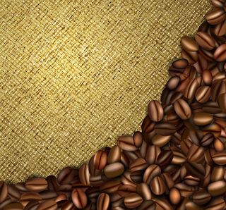 咖啡豆背景图片