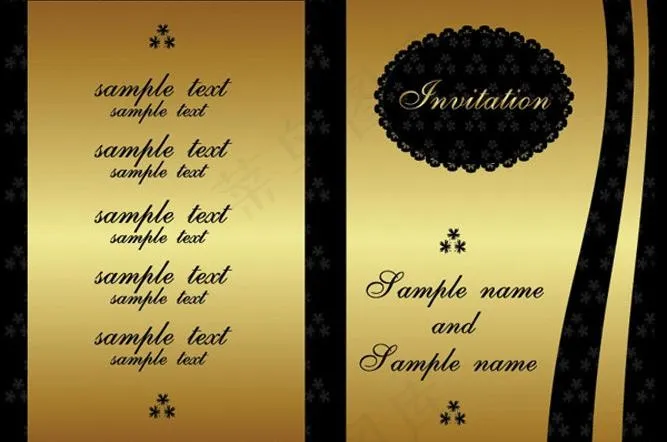 欧式华丽label矢量素材图片eps,ai矢量模版下载