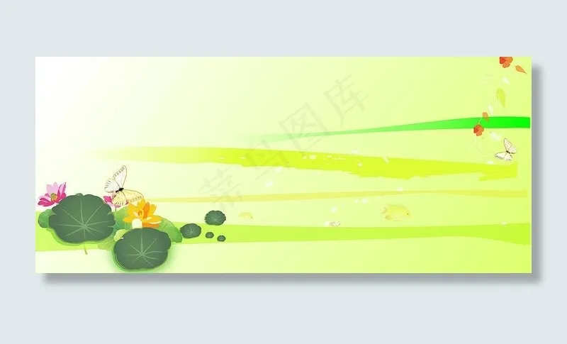 荷花图片cdr矢量模版下载