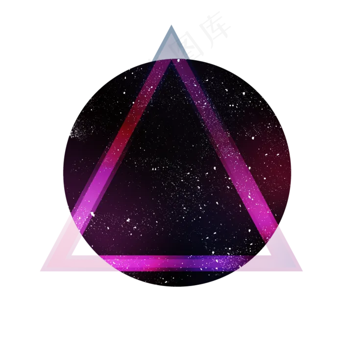 淘宝天猫主图抽象几何科技边框元素p...