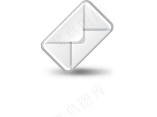 倾斜的信封Lite加图标
