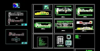 小学校园砖混结构设计建筑图