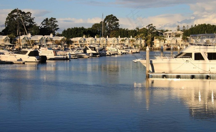 澳洲 黃金海岸 高級住宅區 风光图...