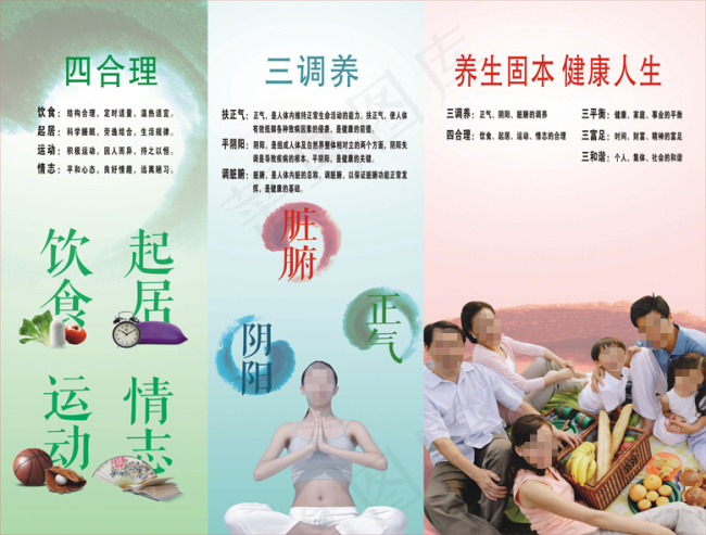 无限极产品cdr矢量模版下载