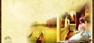 欧式风格背景图片