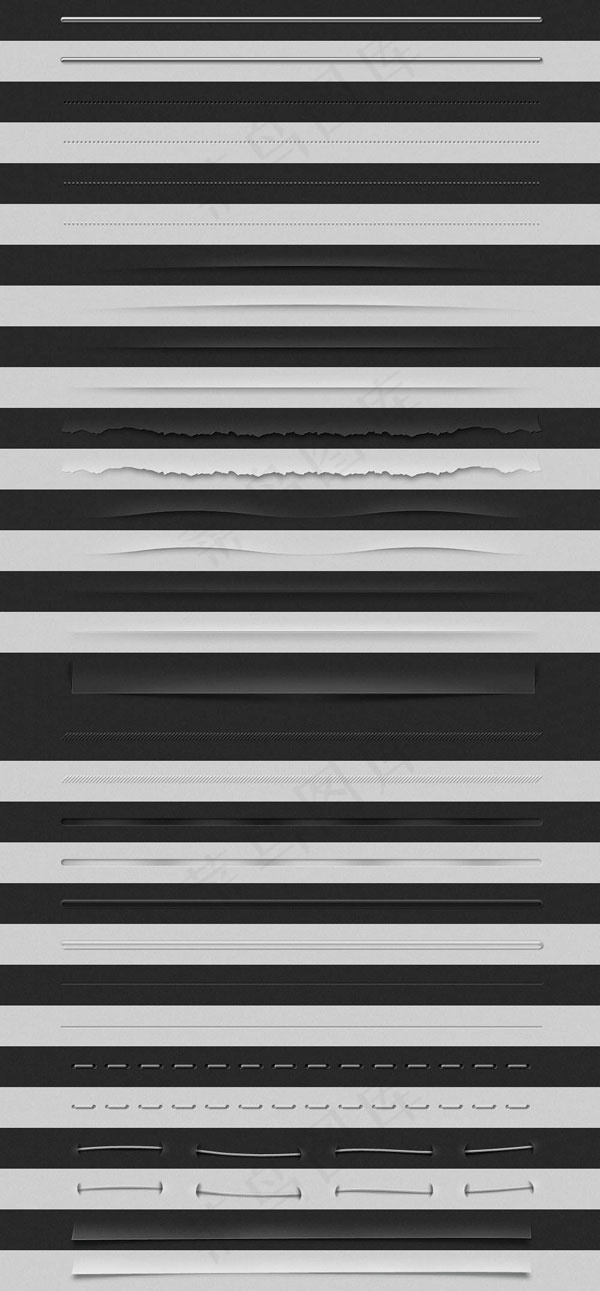 书籍装订线——psd