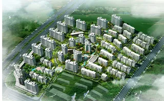 精品住宅区规划带效果图