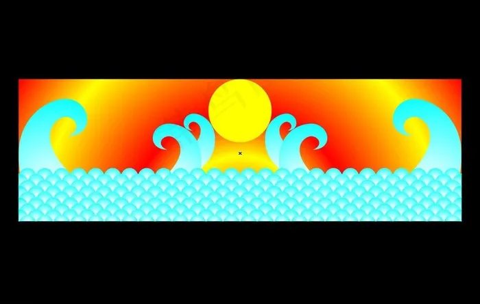 店招底板设计图片cdr矢量模版下载