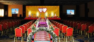 创意婚礼宴会效果图