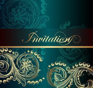 婚礼邀请卡图片