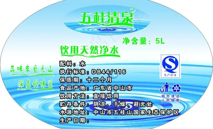 水滴标签图片cdr矢量模版下载