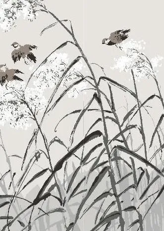 索亚11期移门图案SG0003 （...cdr矢量模版下载