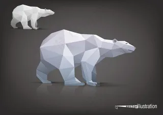 立面体内动物模型05矢量