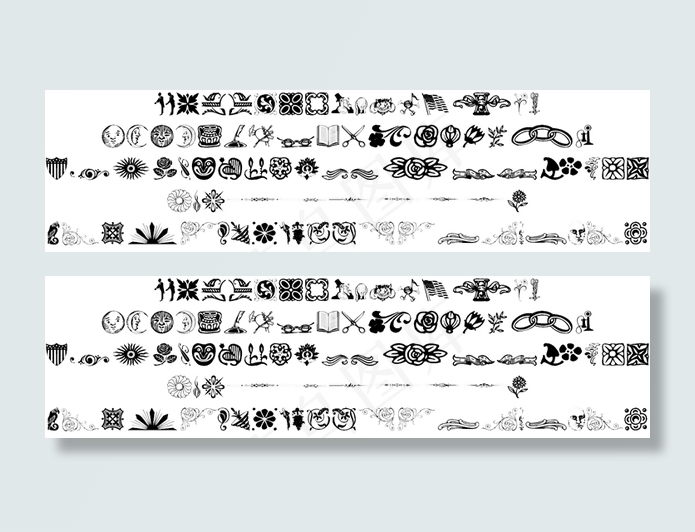 戴维氏Dingbats字体