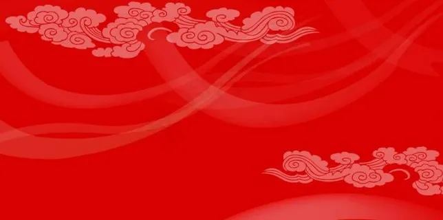 祥云彩虹广告背景图片