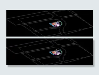 a型别墅立体位置图图片