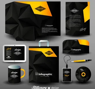 创意抽象VI模板