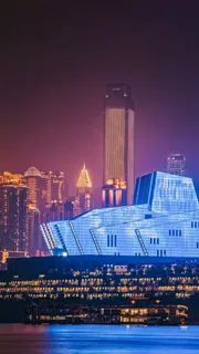 城市夜景高清摄影图片 城市夜景高清摄影图片