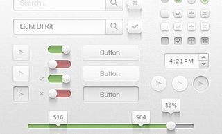 ui工具包psd素材