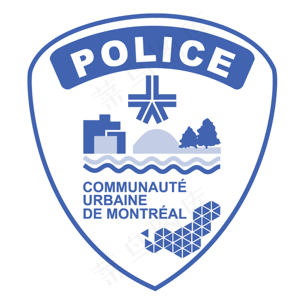警察de蒙特利尔eps,ai矢量模版下载