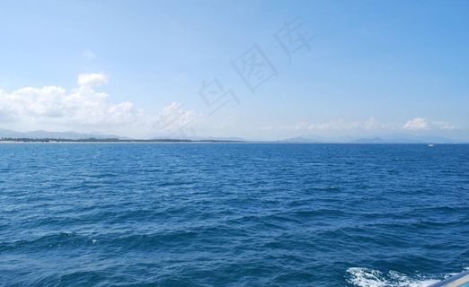 大海蓝天图片
