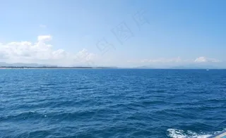大海蓝天图片