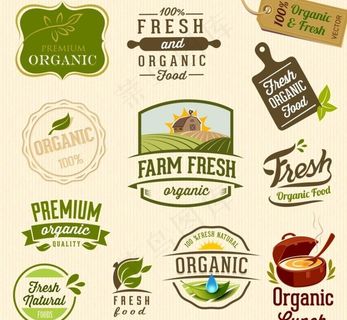 原生态农场徽章 logo图片