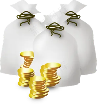 金币钱币纸币素材