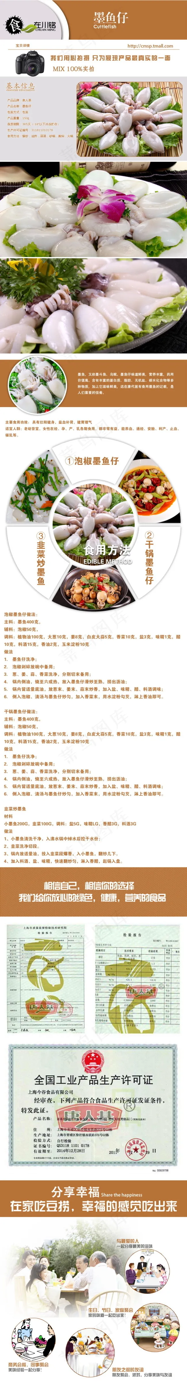 食品详情页psd模版下载