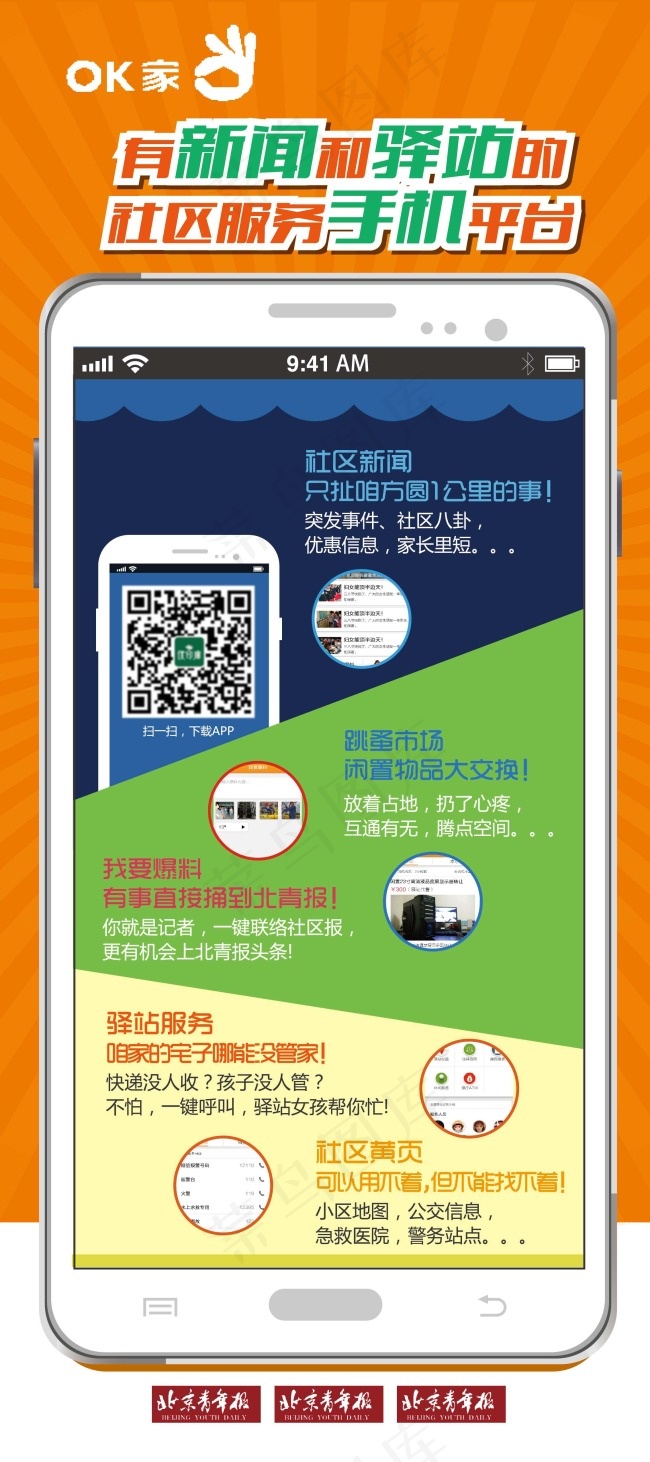 APP展架宣传(1071X2347)eps,ai矢量模版下载