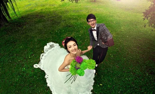 童话爱情 婚纱样片图片