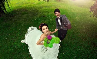 童话爱情 婚纱样片图片