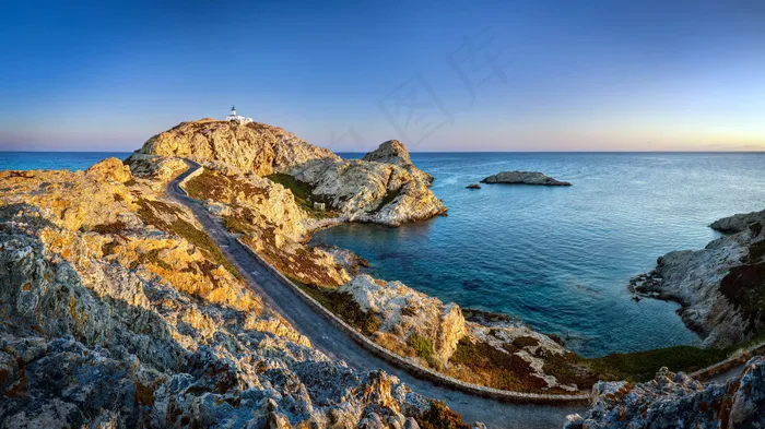 海边公路图片