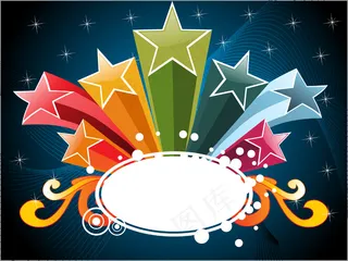 母亲节矢量插画的旗帜