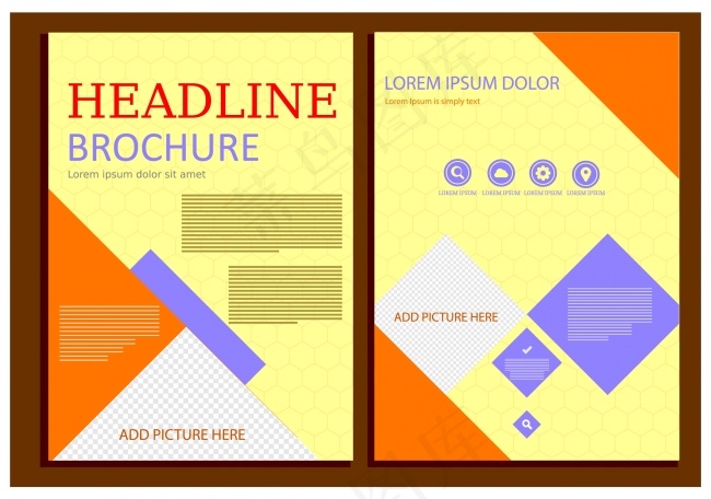 标题宣传小册子