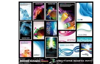 卡片背景矢量素材