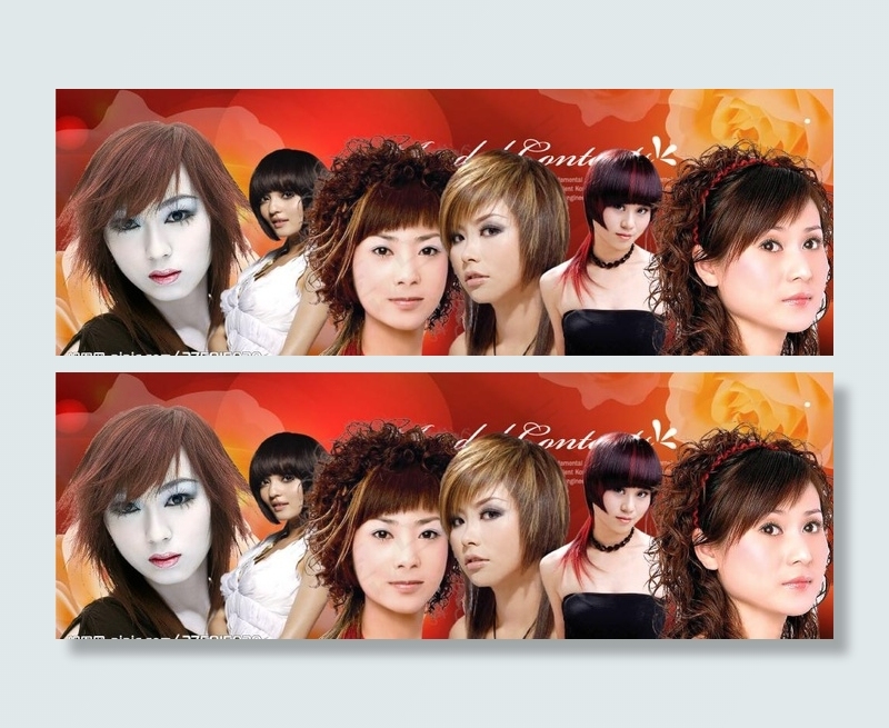 美女发型图片(4252X1701(DPI:72))psd模版下载