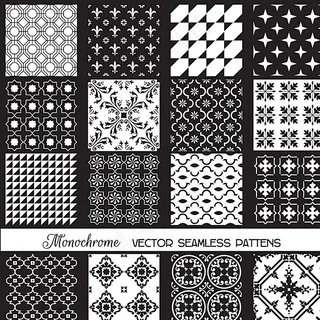 黑白菱形背景图片