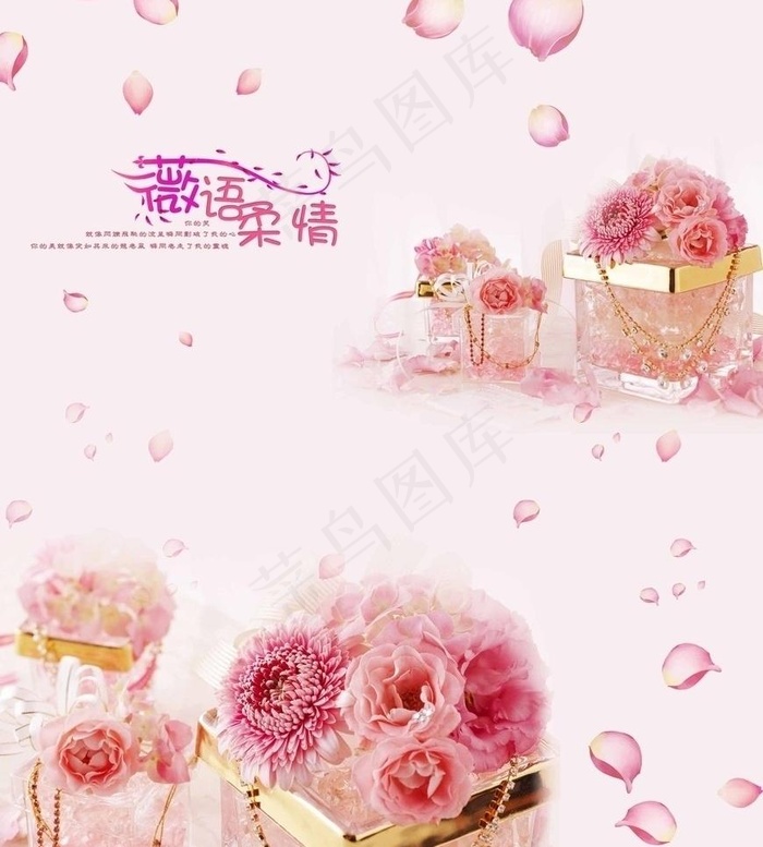 玫瑰花瓣图片