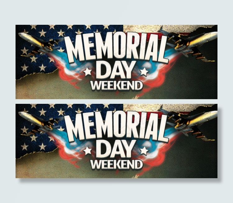 纪念日国外复古创意海报素材