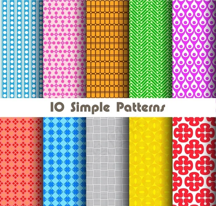 花纹图案矢量背景图片eps,ai矢量模版下载