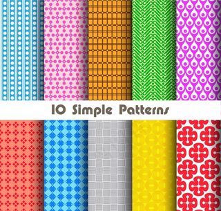 花纹图案矢量背景图片