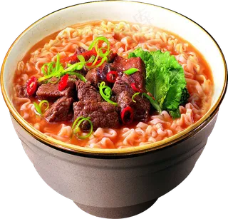 早餐小吃面食面条拉面png免抠透明...